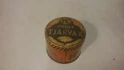 Tradera Äldre plåtburk KF TJÄRVAX> Produktemballager