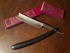 Tradera Äldre Rakkkniv med Fodral. 400 GARANTIE SOLINGEN - Vintage.| Barbering