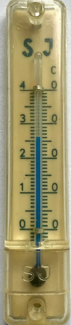Tradera Äldre termometer SJ från tågkupé> Jernbane- & Sporvogns-memorabilia
