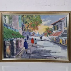 Tradera Leif Brunstorff - Olja på duk| Malerier