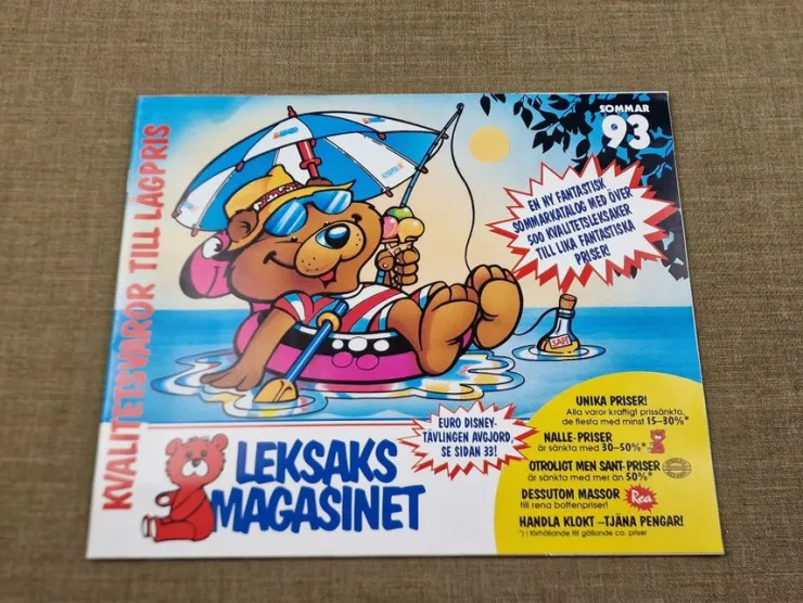 Tradera LEKSAKSKATALOG 1993 - LAKSAKSMAGASINET> Reklame Gadgets