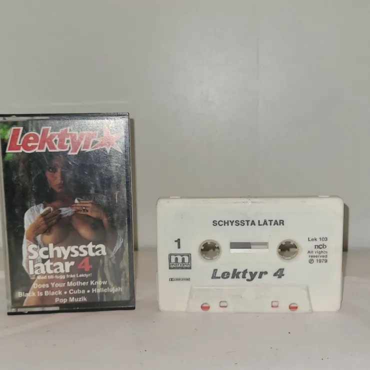 Tradera Lektyr Schyssta låtar 4| Kassettebånd