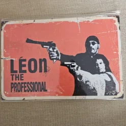 Tradera Leon - The Professional - tavla / skylt> Filmmemorabilia