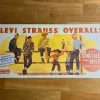 Tradera Levi Strauss Overalls Reklamtavla 50-tal> Reklame Gadgets