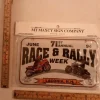 Tradera licens plate race rally week 1994 11cm*18cm> Skilte
