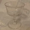 New Likörglas i kristall med etsad dekor slingor Glas