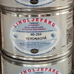 Clearance Linoljefärg Veronagrå NY VARA Maling & Tapeter