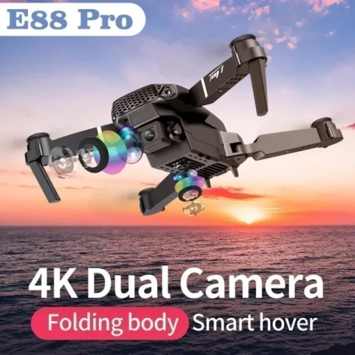 Tradera Liten drönare med dubbla 4k HD-kameror, -körkortsbefriad!| Andet Optisk Udstyr