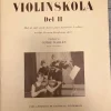 Tradera Liten Violinskola Del II - Göthe Wahlen| Noder Og Nodehæfter