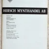 Tradera LITTERATUR. Hirsch Mynthandel. Lagerlista 83, 1975| Andre Mønter & Sedler