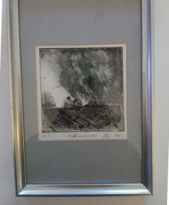 Tradera Lituagrafi av Miklós Szühodolsky| Anden Kunst