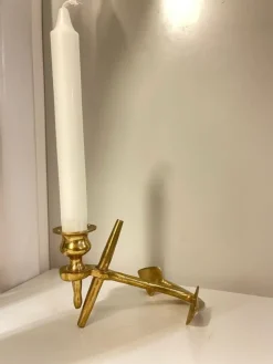 Best Ljusstake mässing ankare inredning Tin & Messing
