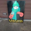Tradera Läkerol emaljkylt 1920tal> Skilte