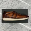 Tradera Loake Läder Sneakers> Herresko