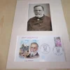 Tradera Louis Pasteur fotografi & förstadagsbrev passepartout storlek A4> Medicinske Gadgets