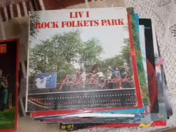 Tradera LP SKIVA MED FOLKETS PARK| Pladeomslag