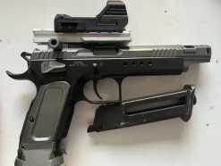 Tradera Luftpistol, Tanfoglio limited custom> Skydning