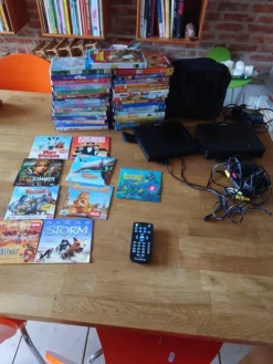 Tradera Lumatron DVD-afspiller med 2 skærme| Dvd-, Video- & Blu-ray Afspillere