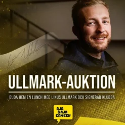 Fashion Lunch med Linus Ullmark & signerad klubba – stöd AjaBajaCancer! Fremhævede Annoncer