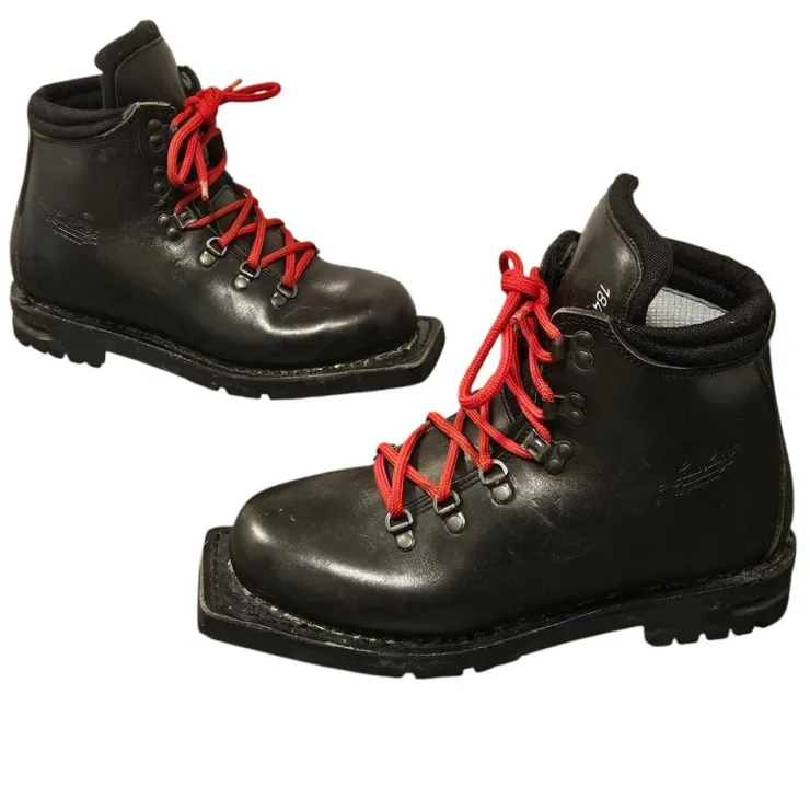 Tradera Lundhags Klassisk Pjäxa Storlek 39 Vibramsula Nordic Norm 75mm Telemark> Turskøjter