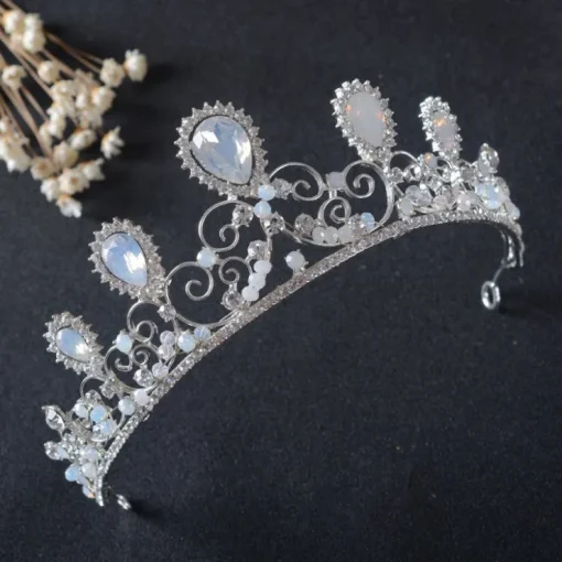 Hot Lyx kristall bröllop hår krona tiara Bryllupstilbehør