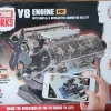 Tradera Machine Works V8 Motor - Bygg din egen motor!| Skalamodeller
