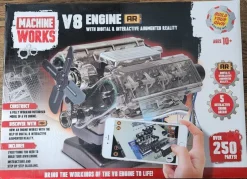Tradera Machine Works V8 Motor - Bygg din egen motor!| Skalamodeller