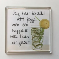 Tradera Magnet - Kylskåpsmagnet med text> Magneter