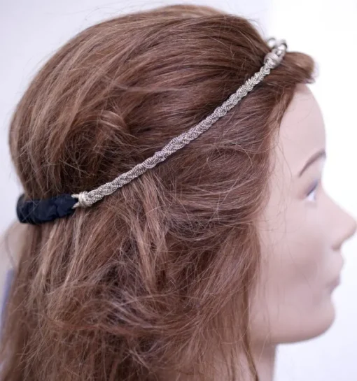 Tradera Maison Michel ‘Angelique’ gold-tone metallic rope effect hairband - One Size-NEW> Hårsmykker & Diademer