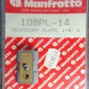 Tradera Manfrotto 108PL-14 Tillbehörsplatta 1/4| Fotoudstyr
