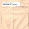 Tradera Marks Linnemanufaktur Aktiebolag Faktura 10 april 1920 Varberg Horred Kungsäter> Fragtsedler & Fakturaer
