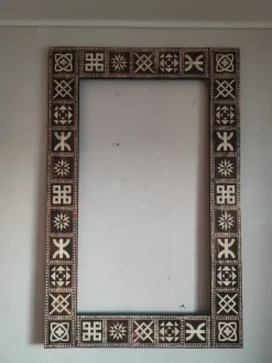 Tradera Marockansk ram med inlägg av kamelben| Rammer