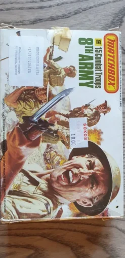Tradera Matchbox 15 Combat Troops 8th Army P-5005| Militærlegetøj