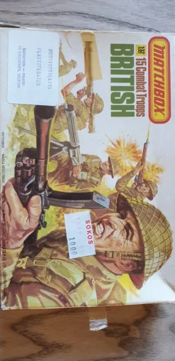 Tradera Matchbox Combat Troops British P-5002 - 15 st soldater| Militærlegetøj