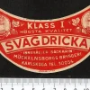 Tradera Möckelnborgs bryggeri Karlskoga, Svagdricka klass i| Breweriana