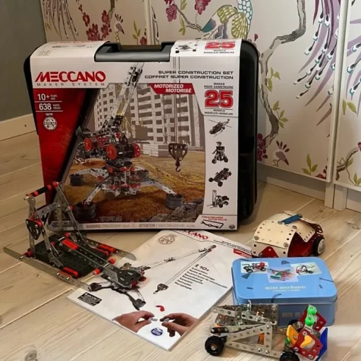 Tradera Meccano Maker System 16214 Super Construction Set - Motoriserad| Øvrigt Hobby
