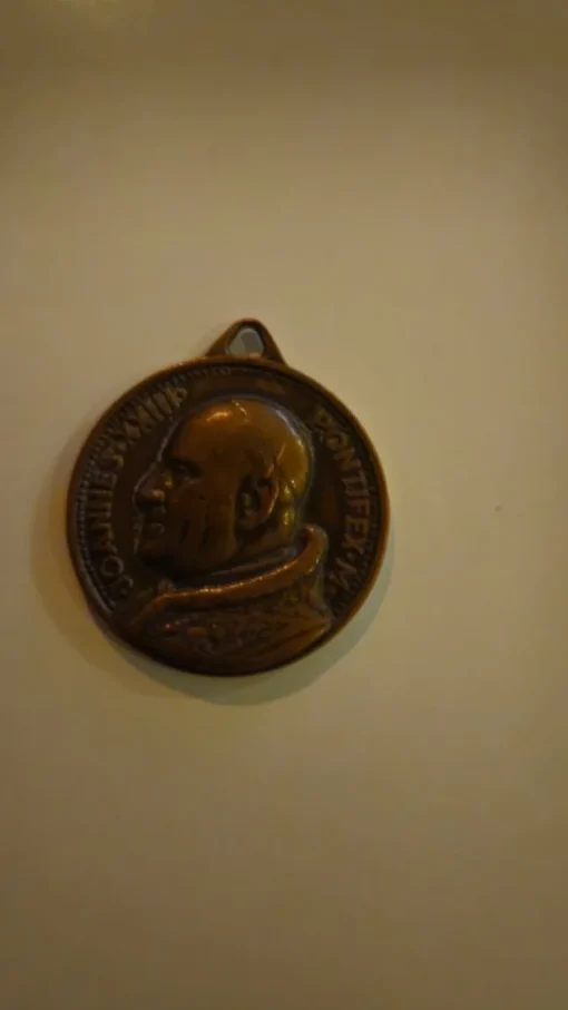 Clearance Medaljong med påve Johannes XXIII Ikoner & Religiøse Genstande