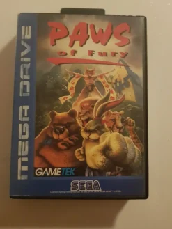 Tradera Mega Drive - Paws of Fury> Sega