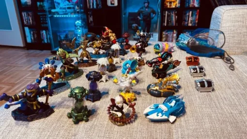 Tradera Megapaket Skylanders Giants & Trap Team - Stor samling figurer och fordon!> Nfc-figurer