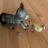 Tradera Mekaniska leksaker i plåt: Zebra och höna> Øvrigt Samlerlegetøj