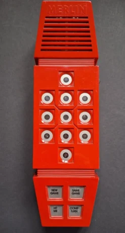 Tradera Merlin Parker Brothers 1:a utgåva 1978, Fullt spelbart!> Retro-videospil Og Pocket-spil