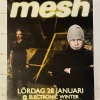 Tradera MESH Snygg och ovanlig turnéposter. Original. FRI FRAKT!| Musikplakater