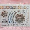 Tradera METALLIC Engångs Tatuering / METALLIC Temporary Tattoo| Tatovering