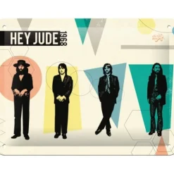 Tradera Metallskylt 15 x 20 cm Beatles| Musiktilbehør