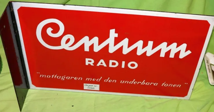 Tradera Metallskylt Centrum Radio (22060)> Technica & Nautica