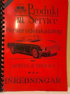 Tradera MGB reservdels katalog| Andet Køretøjsrelateret