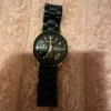 Tradera Michael Kors Damklocka - Svart Silikonarmband & Guldfärgad> Andet Urrelateret