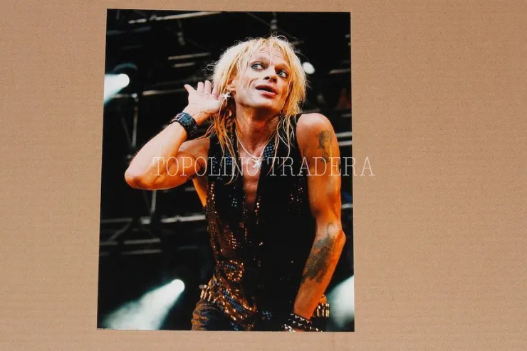 Tradera Michael Monroe foto Peace & Love Festival Borlänge 2010 #2| Fotokunst