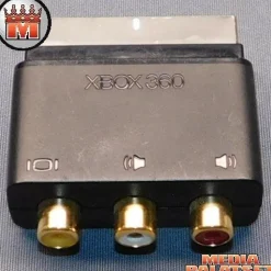 Tradera MIcrosoft Xbox 360 Scartadapter (Black) AV Adapter Scart> Xbox