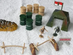 Tradera Militär diverse som hör till en bas Smart Toys 1:55| Militærlegetøj